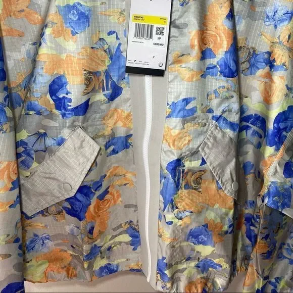 🆕 Nike Wmns Woven Jacket 'Light Bone' - Womens Small - Picture 3 of 8